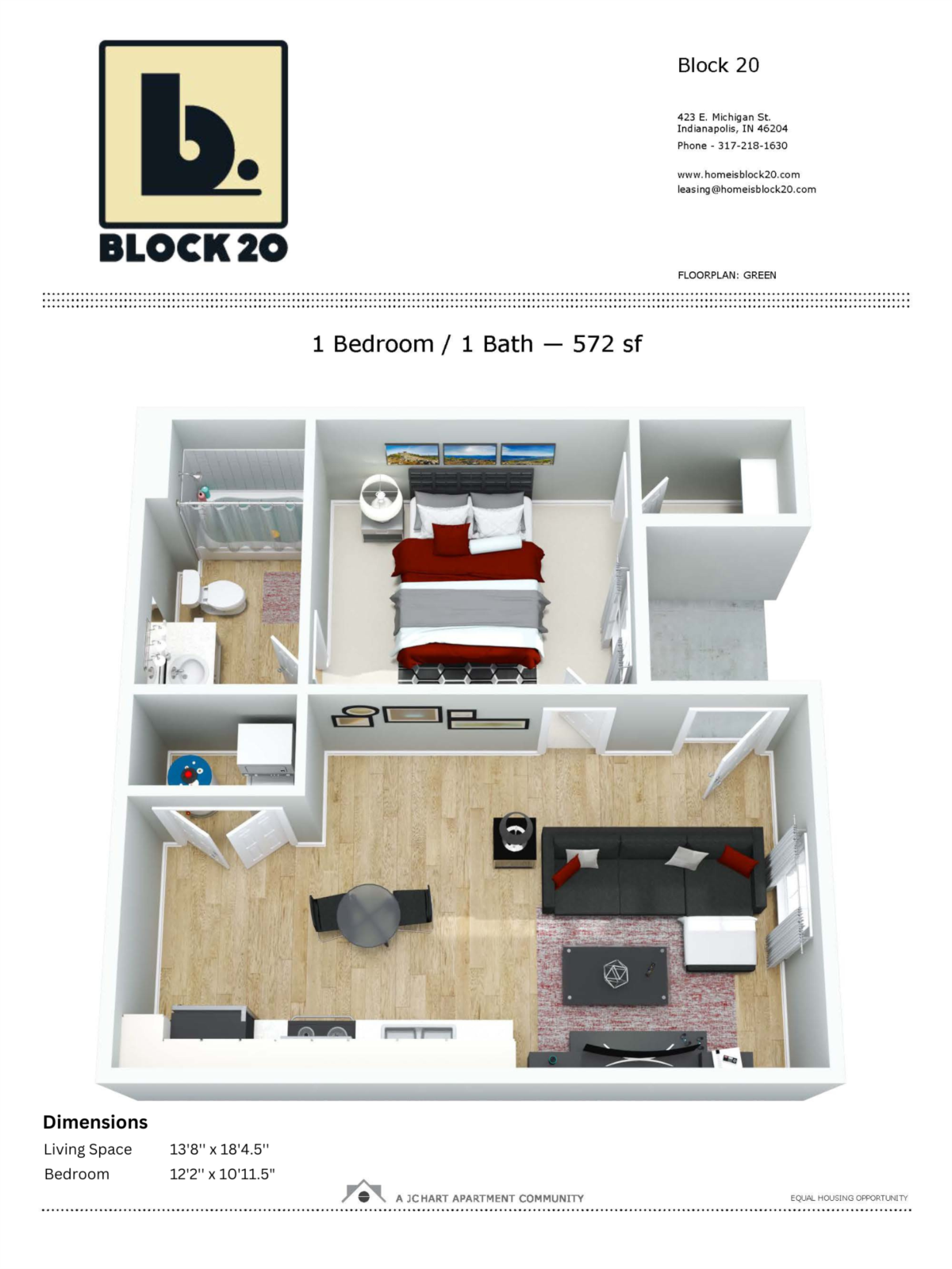 Green Floor Plan