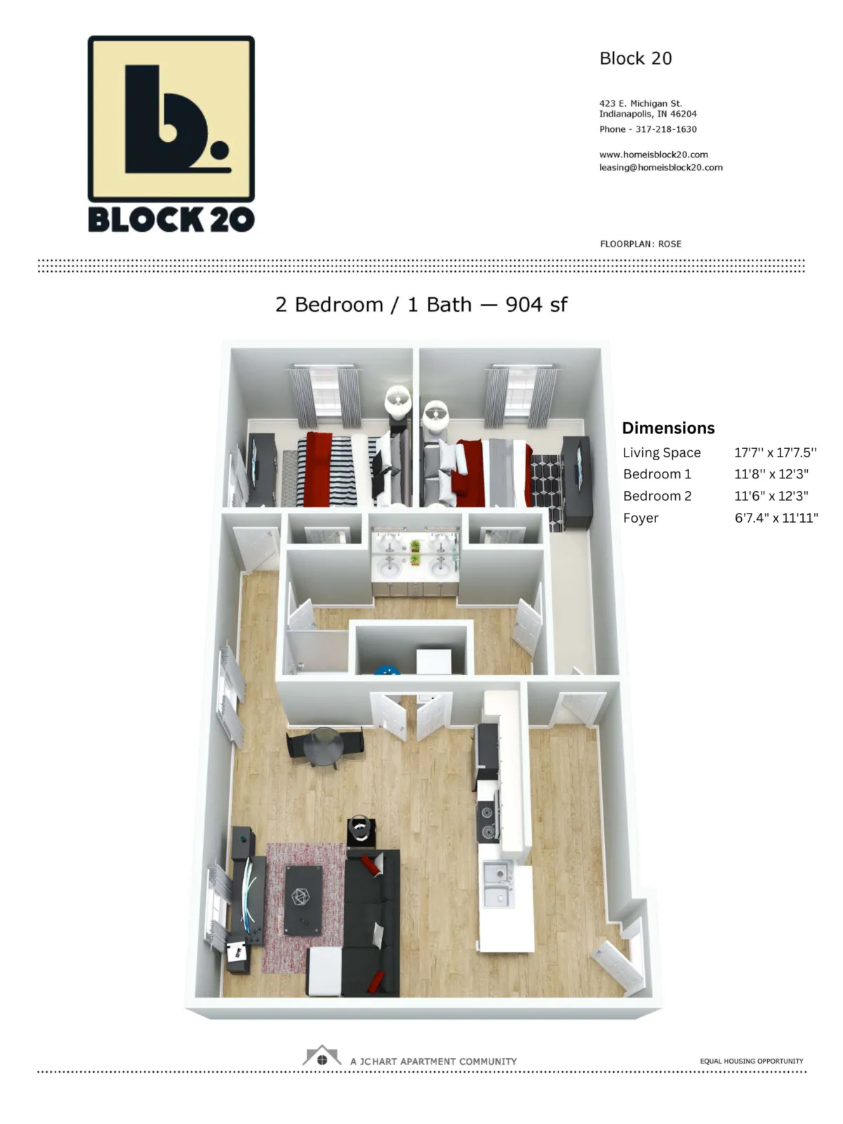 Rose Floor Plan